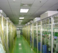 局部千级无尘净化室-千级净化车间案例